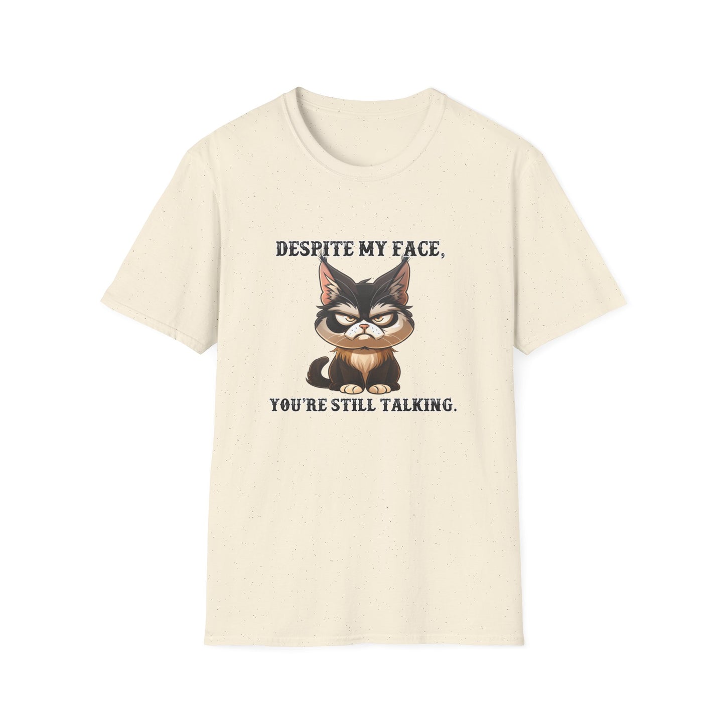 Despite Cat Face Tshirt