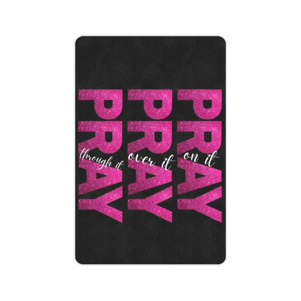 Pray on it door mat