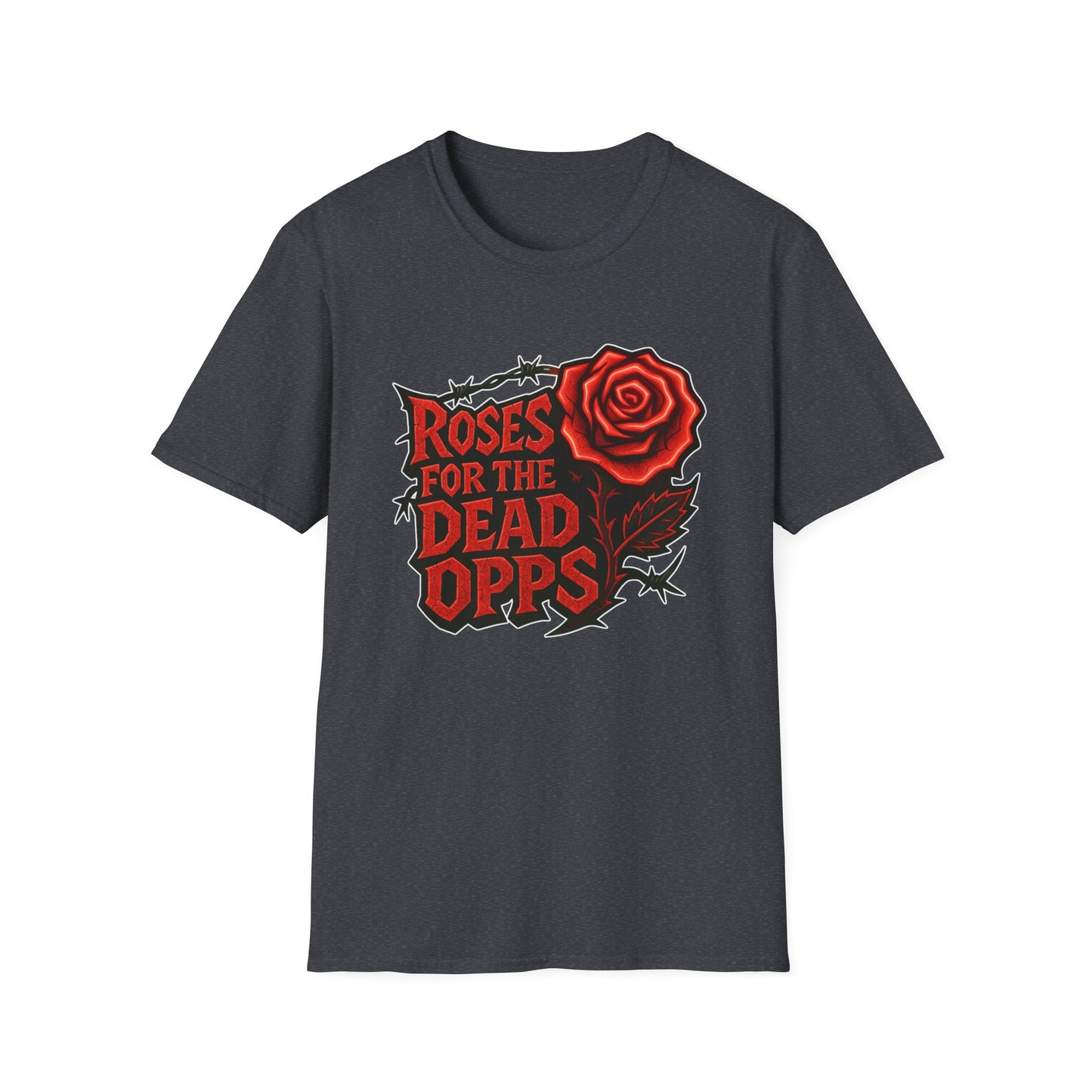 Roses for the Dead Opps Tee – Style 2