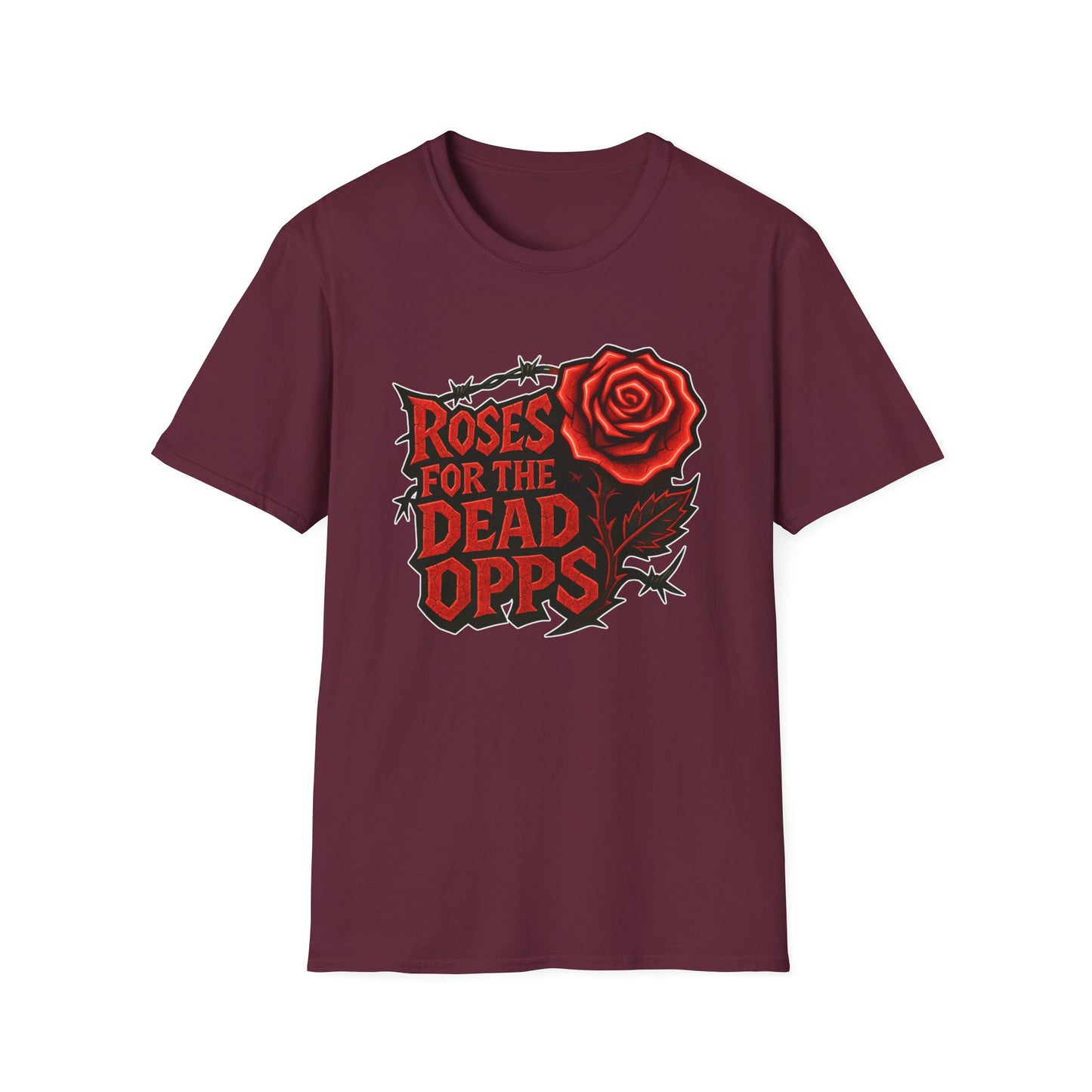 Roses for the Dead Opps Tee – Style 2