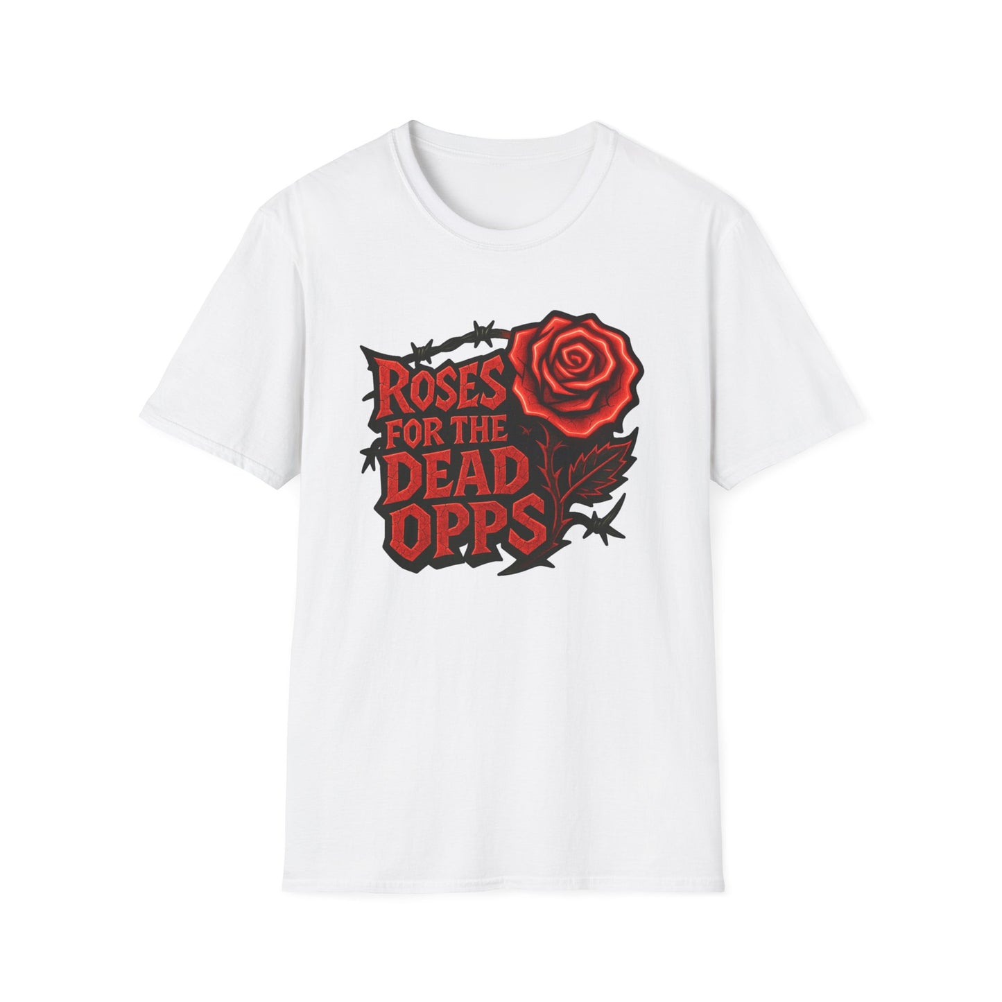 Roses for the Dead Opps Tee – Style 2