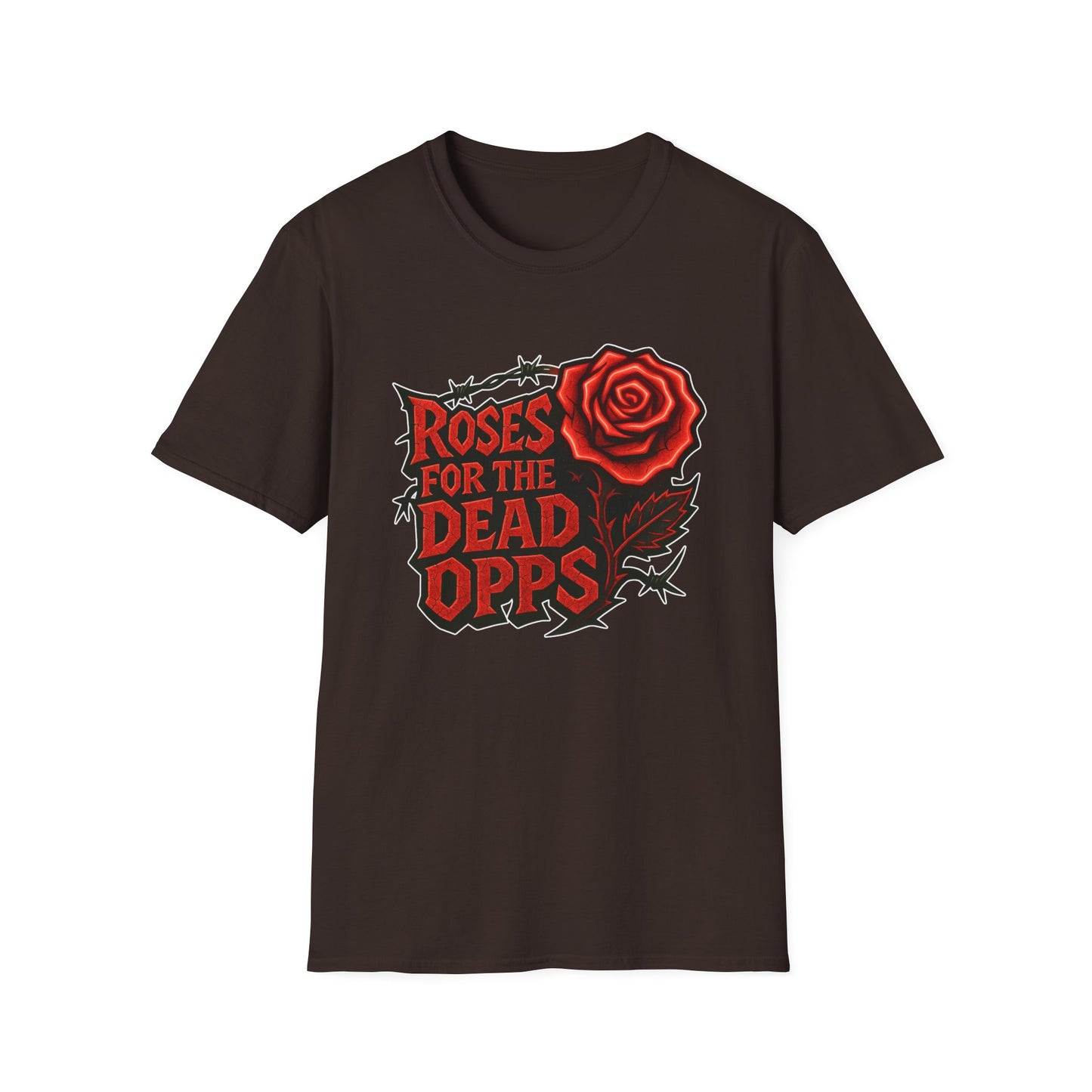 Roses for the Dead Opps Tee – Style 2