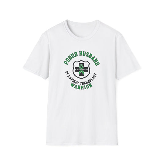 Proud Husband Kidney Transplant Warrior T-Shirt