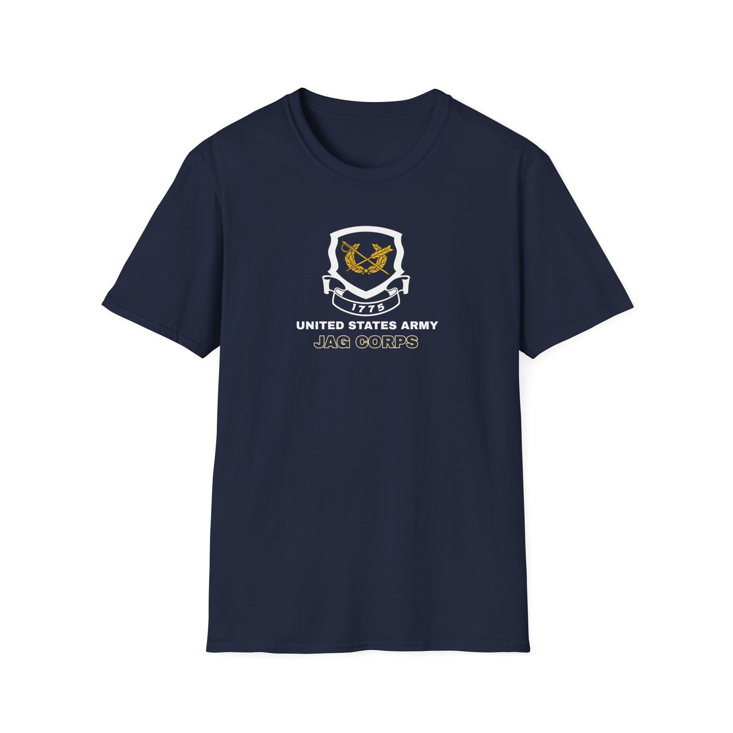 Army JAG Corps T-Shirt — LG Image Frnt- Cotton Tee