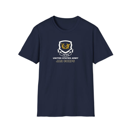Army JAG Corps T-Shirt — LG Image Frnt- Cotton Tee