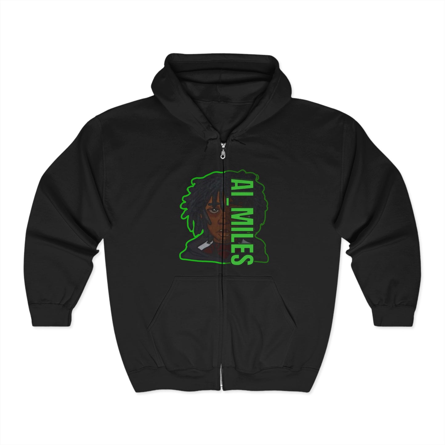 MILES  Zip Up Hoodie