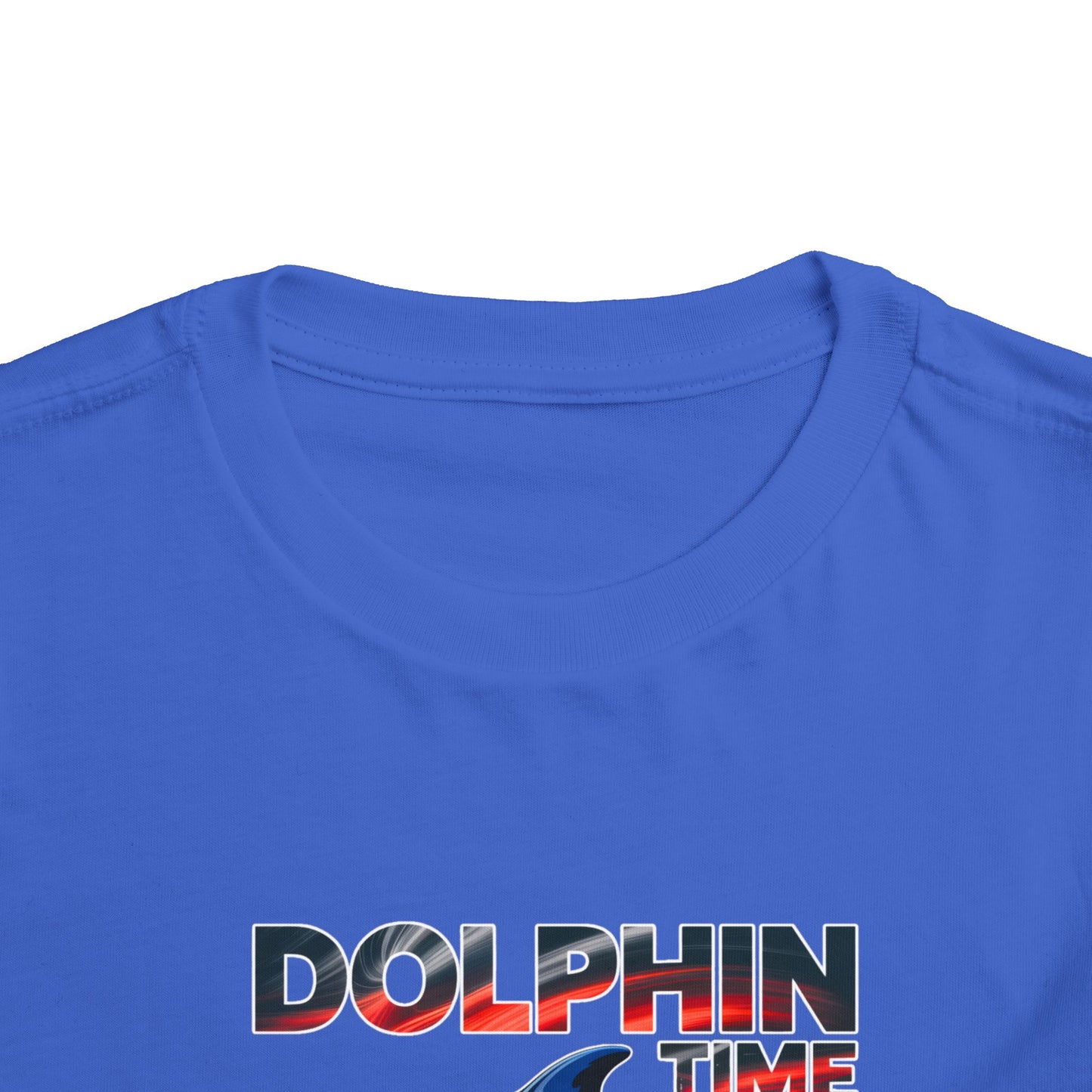 Toddler Short Sleeve I Hood NPC Dolphin Time