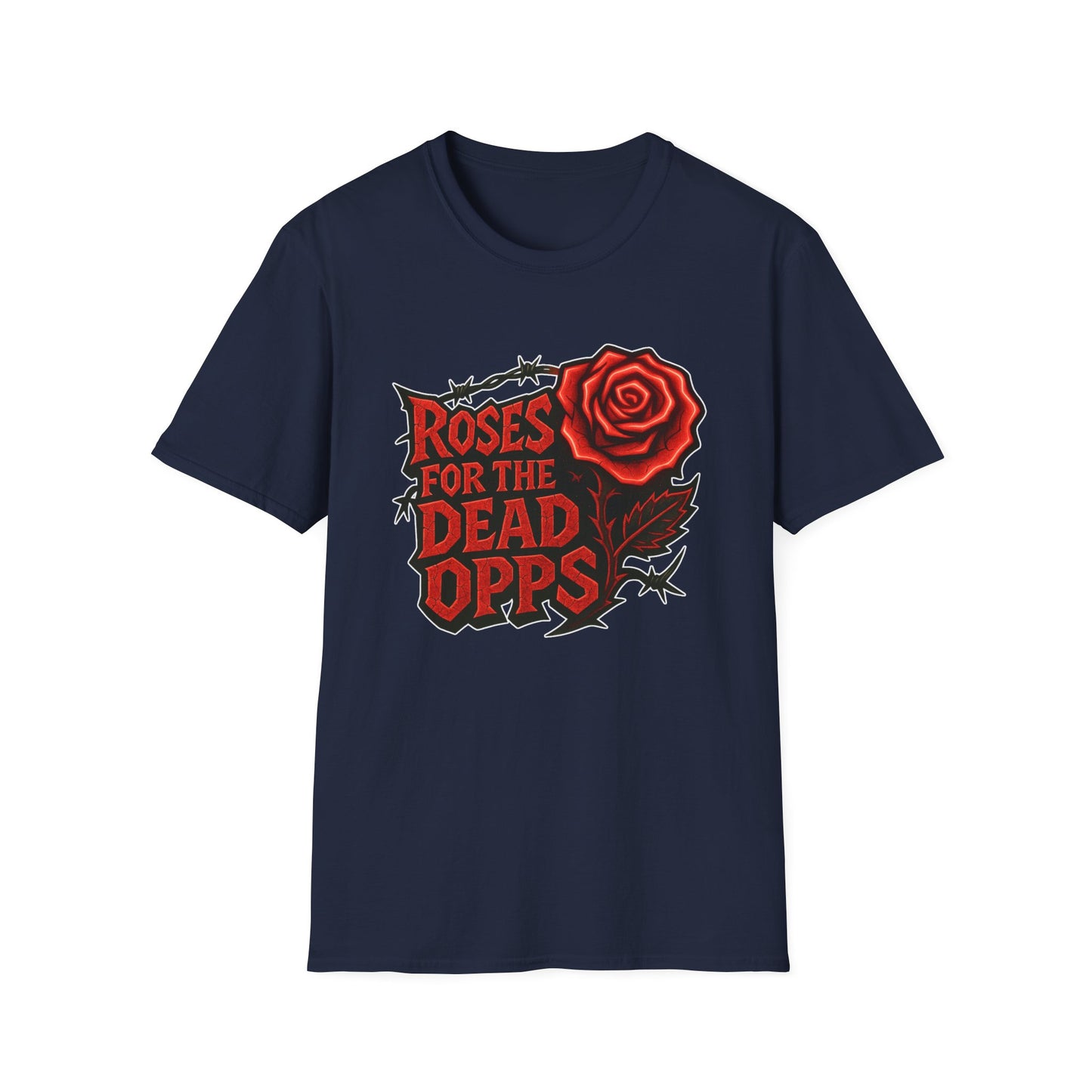 Roses for the Dead Opps Tee – Style 2