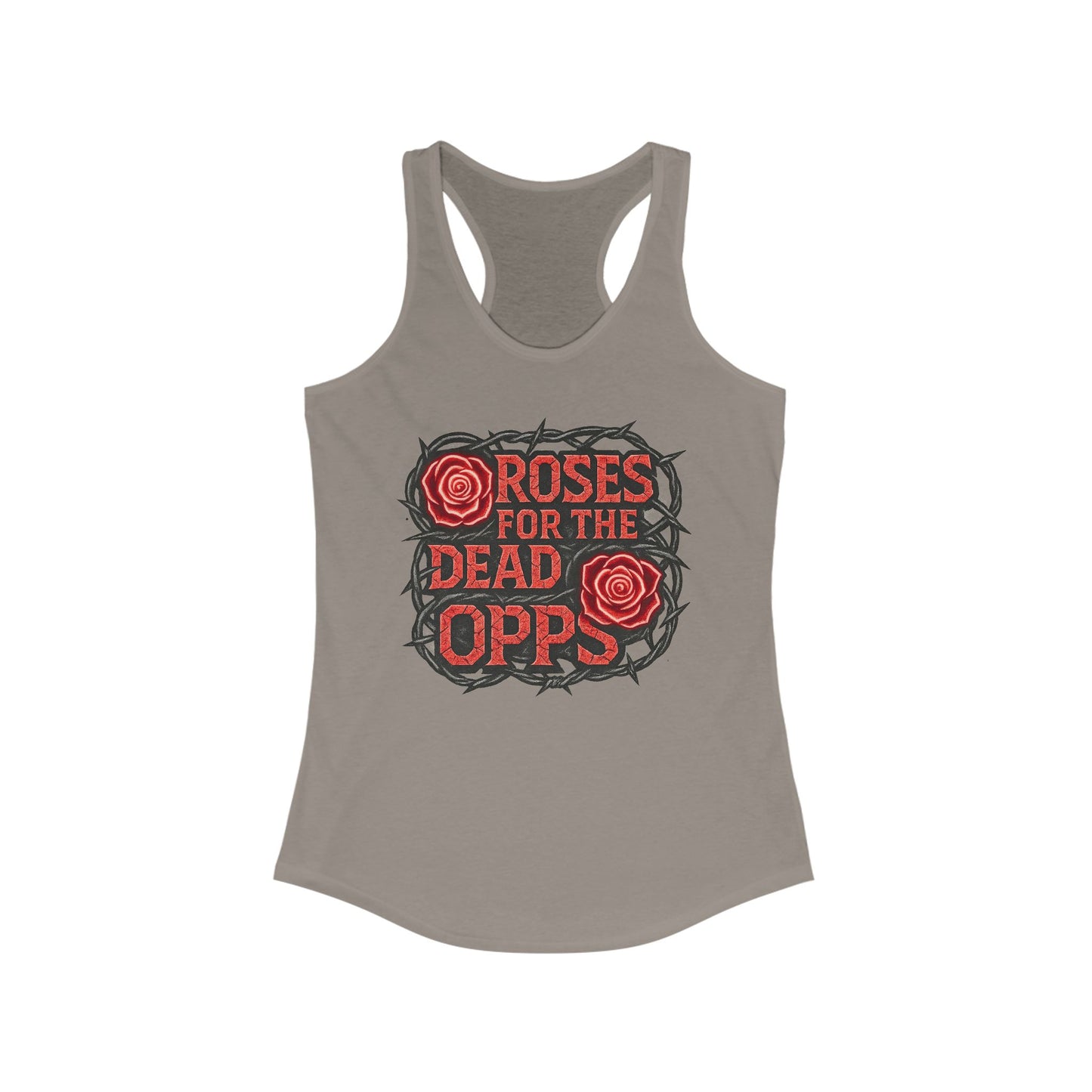 Roses for the Dead Opps Racerback Tank -style 2